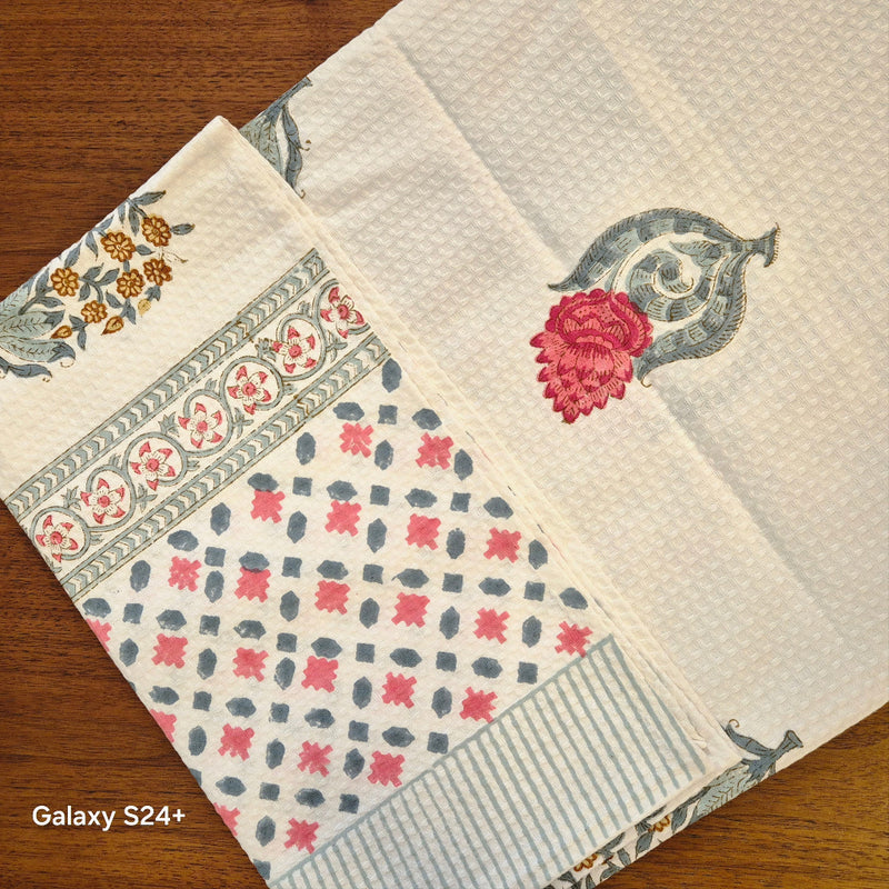 Nature Love Hand Blocked Towel