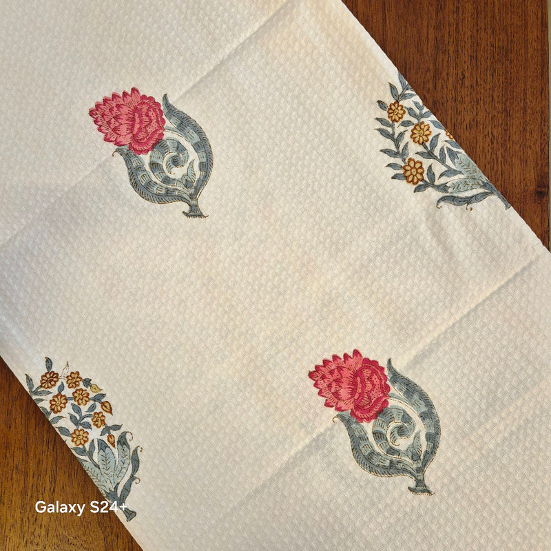 Nature Love Hand Blocked Towel