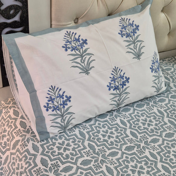 Blue Serenity - Jaipur Block Print Sheet