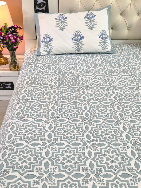 Blue Serenity - Jaipur Block Print Sheet