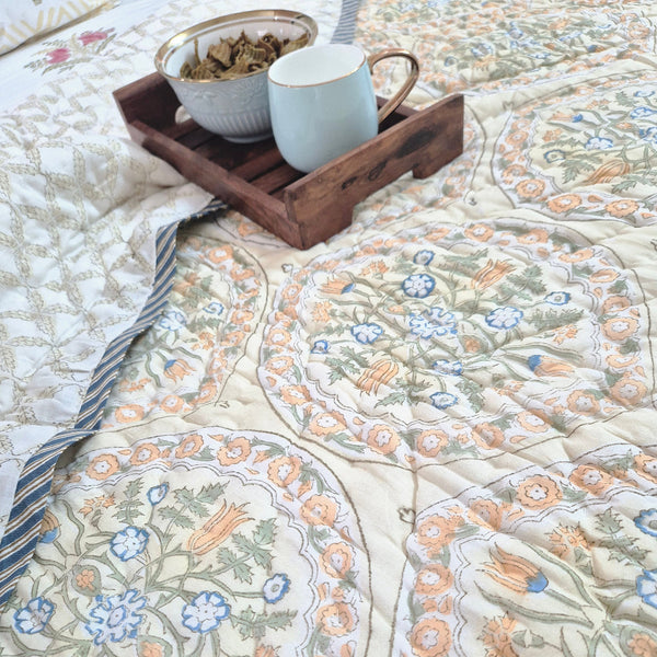 Forever Love Single Hand Blocked Quilt