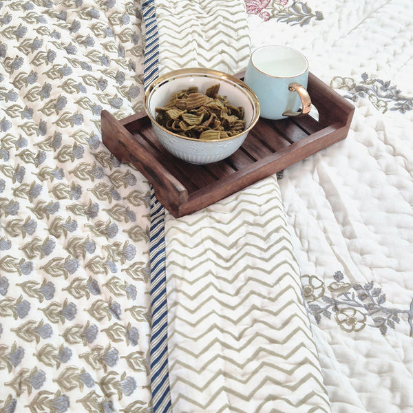 Nature's Retreat Double Hand Blocked Quilt