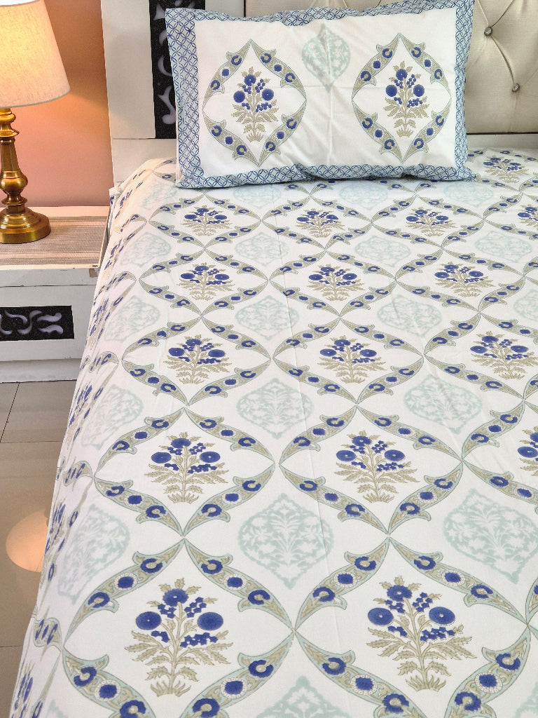 Chaandni Resham - Jaipur Block Print Sheet