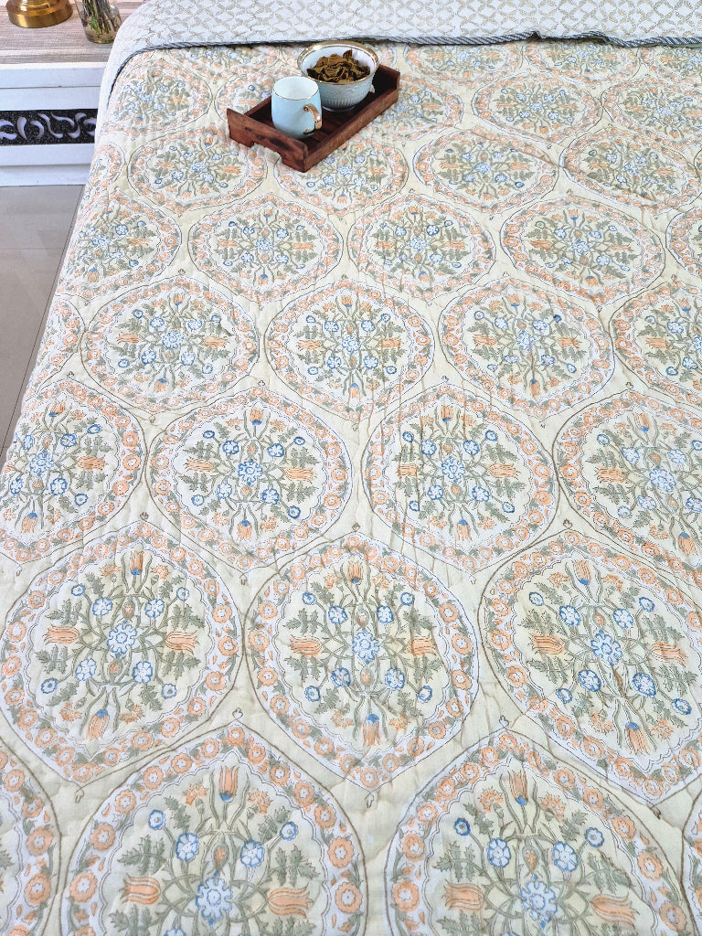 Forever Love Single Hand Blocked Quilt