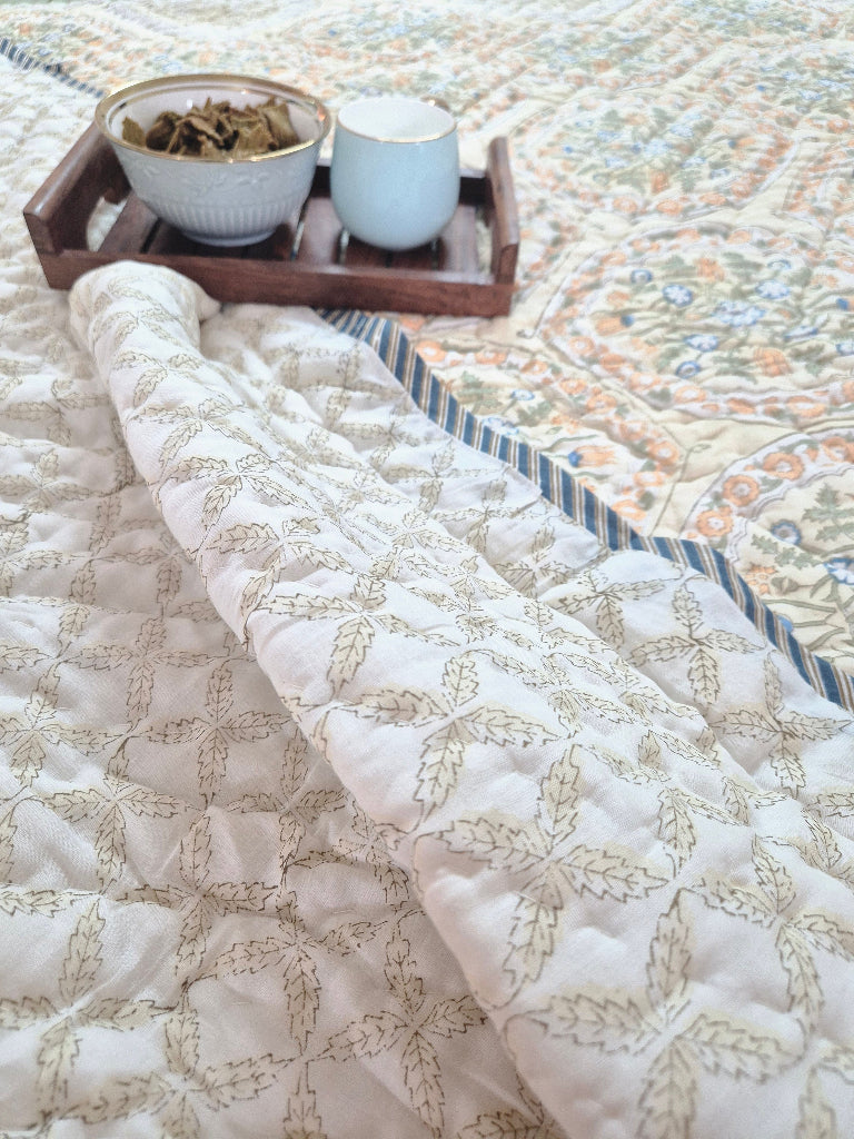 Forever Love Single Hand Blocked Quilt