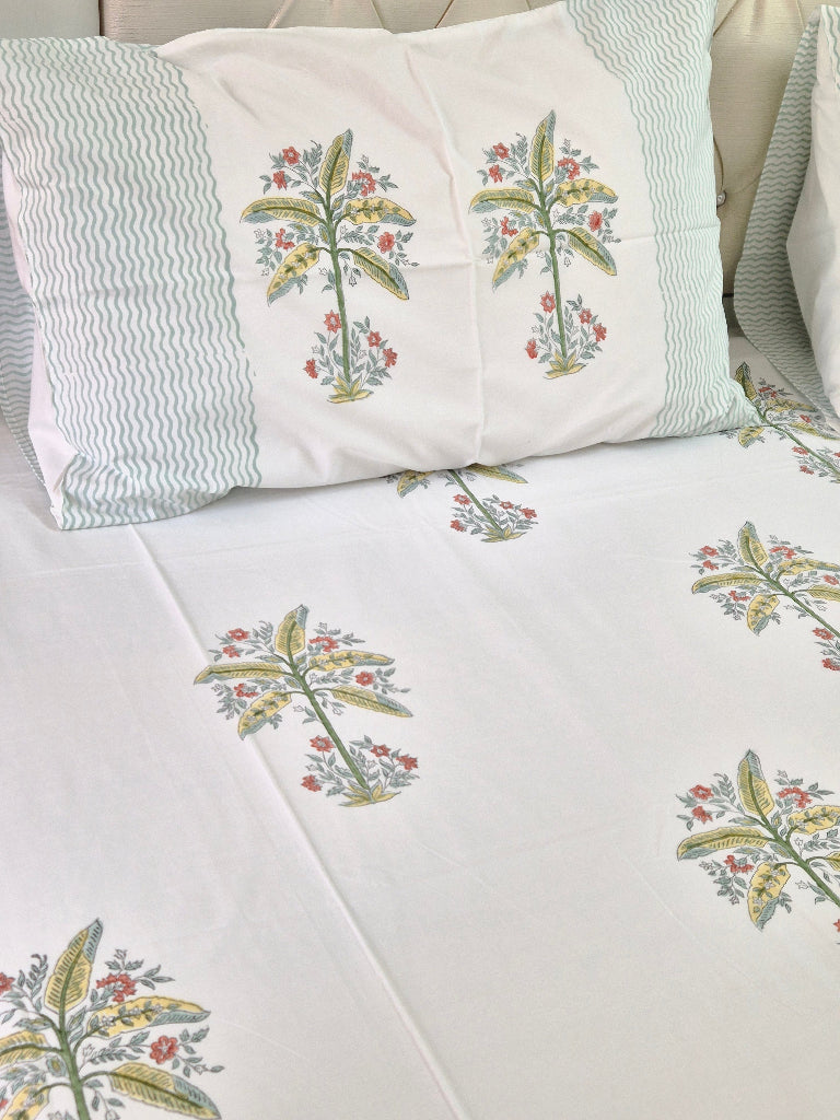 Fragrant Nights - Jaipuri Block Print Sheet