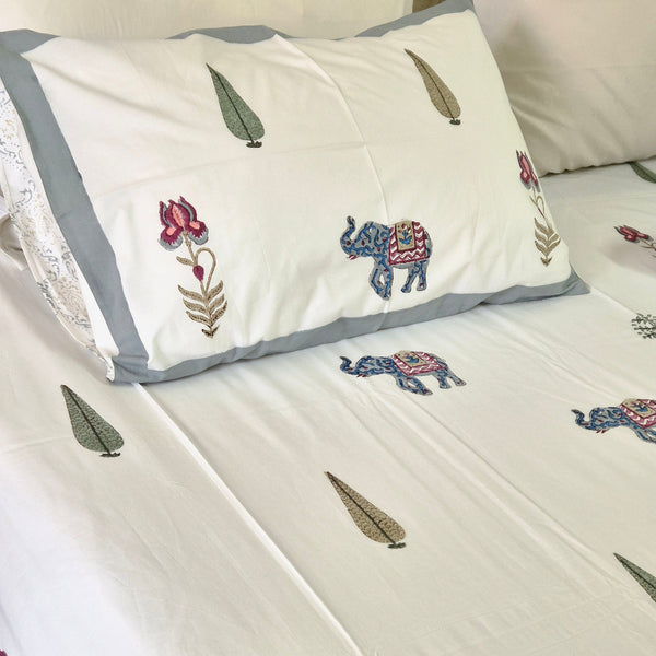Royal Tales - Blockprint Bedsheet