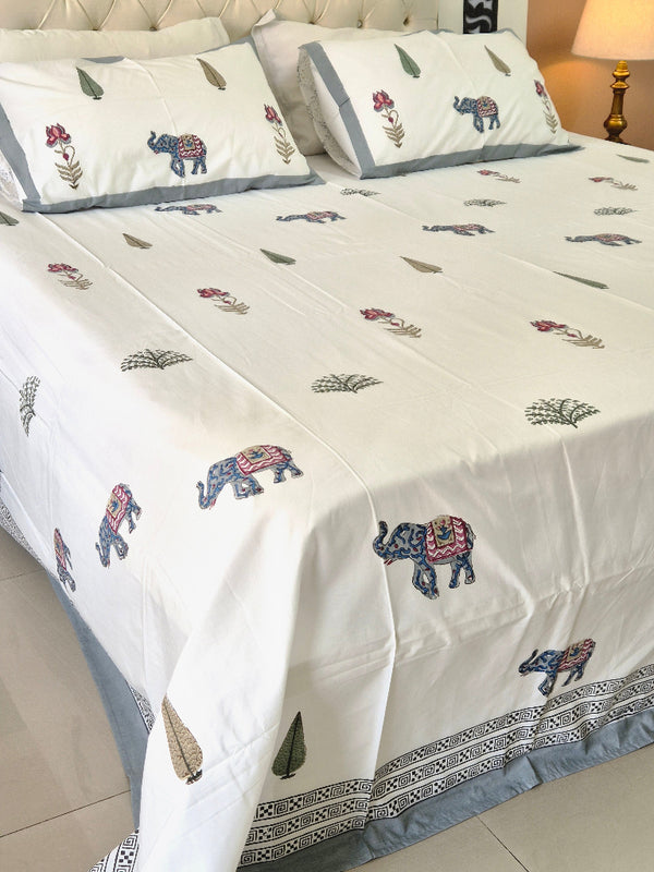 Royal Tales - Blockprint Bedsheet