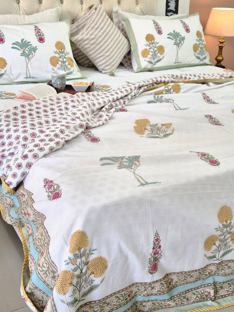 Artistic Charm - Hand Blocked Dohar