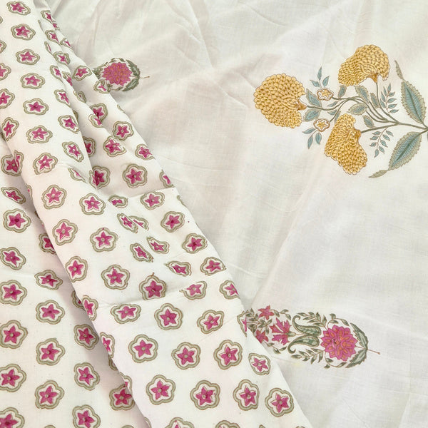 Artistic Charm - Hand Blocked Dohar