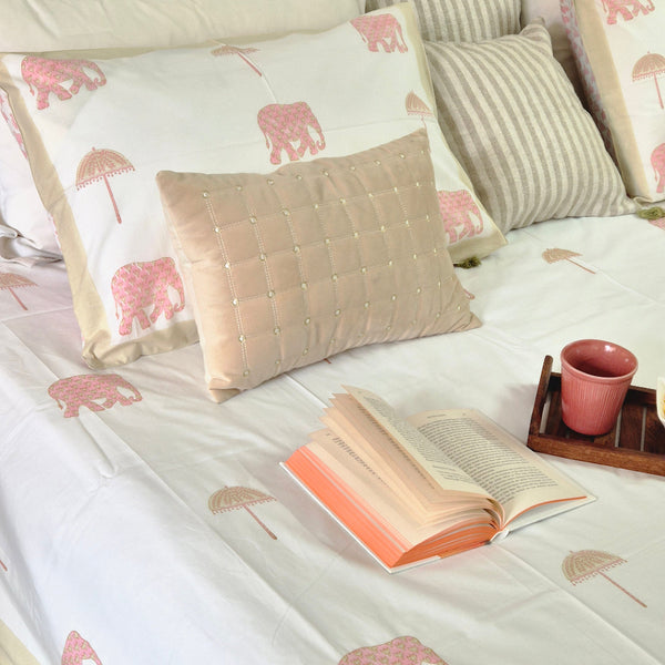 Regal Comfort - Percale Jaipuri Block Print Sheet Set