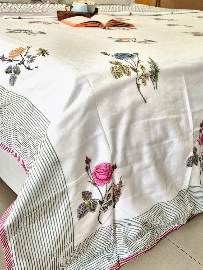 Rose Charm Double Hand Blocked Dohar