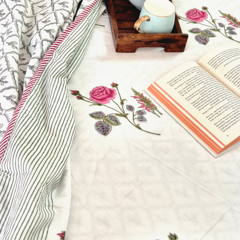 Rose Charm Double Hand Blocked Dohar