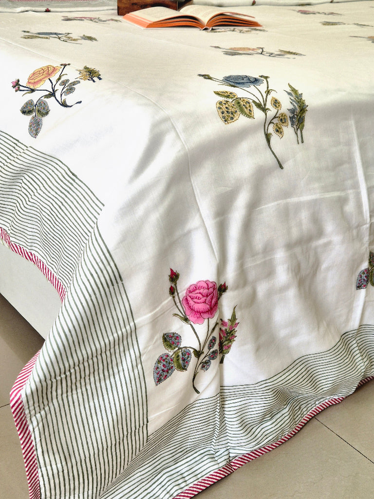 Rose Charm Double Hand Blocked Dohar