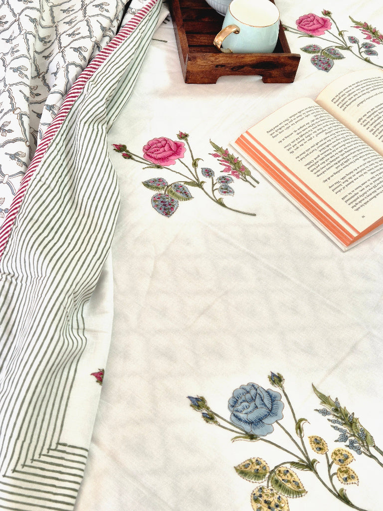 Rose Charm Double Hand Blocked Dohar