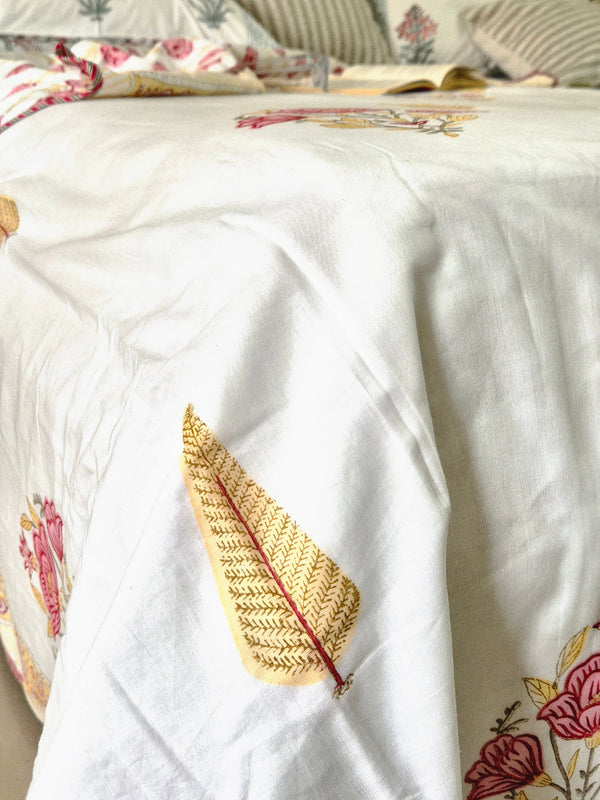 Aangan Bloom Single Hand Blocked Dohar