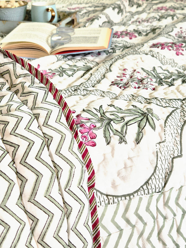 Pinkalicious Single Hand Blocked Quilt