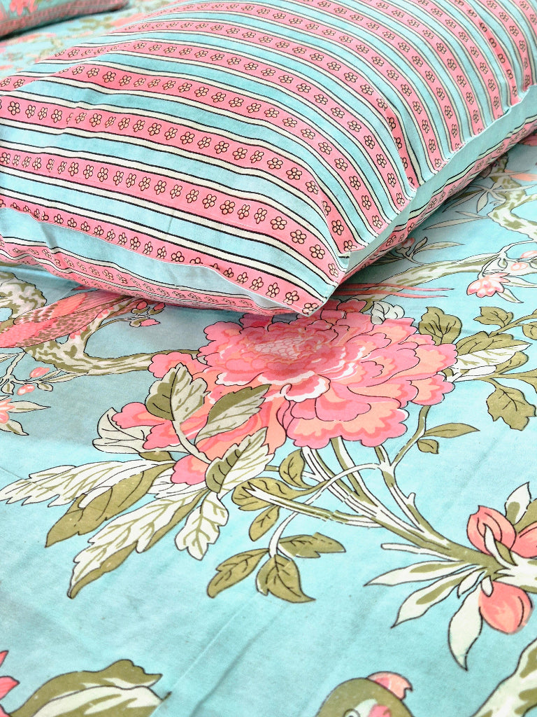 Forest Charm Cotton Bedsheet