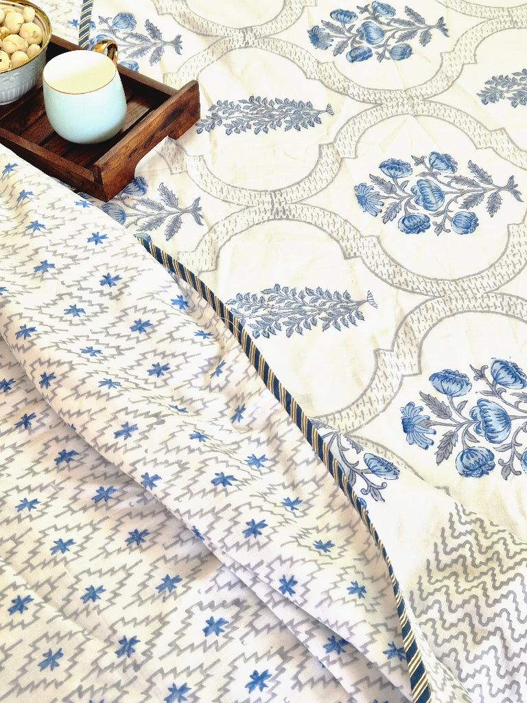 Blues Calmness Single Hand Blocked Dohar