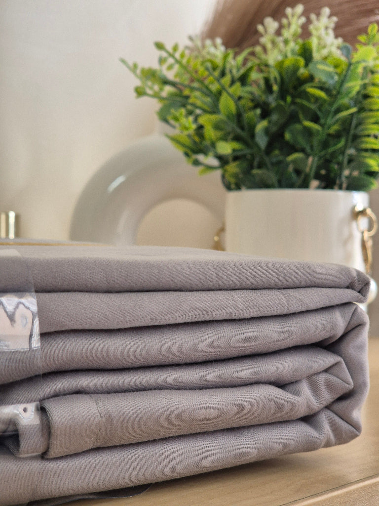 Moonlit Solid Bedsheet