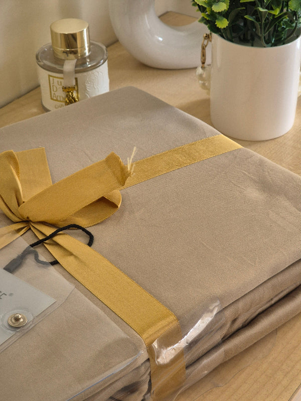 Sandstone Solid Bedsheet