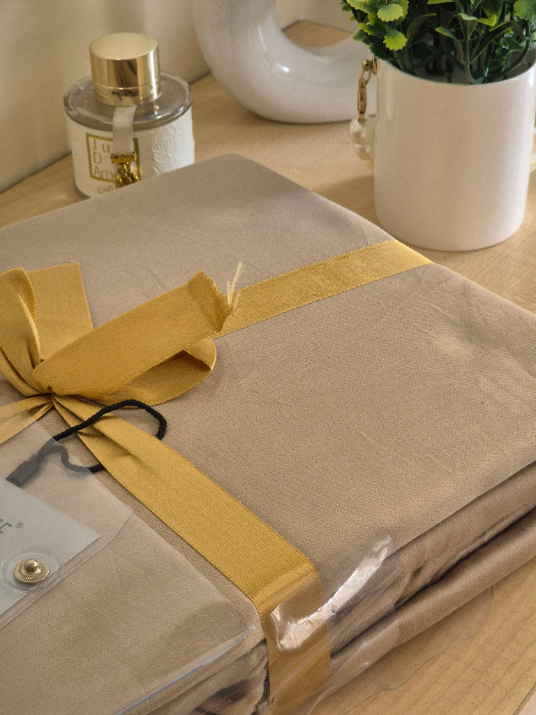 Sandstone Solid Bedsheet