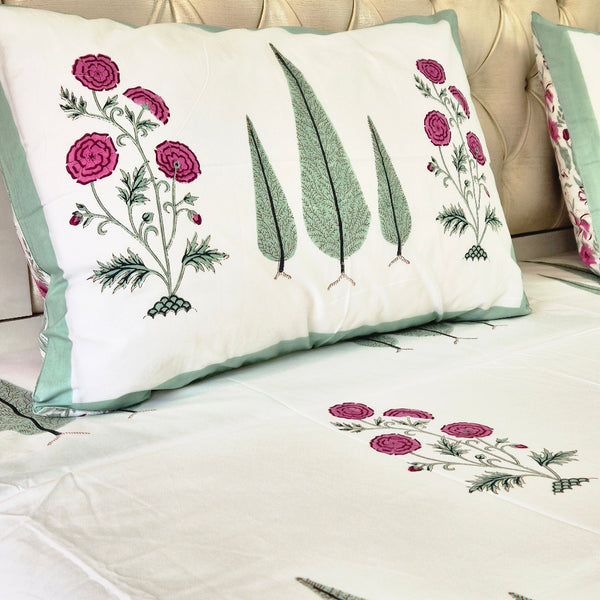 Florence Bloom Hand Blocked Sheet