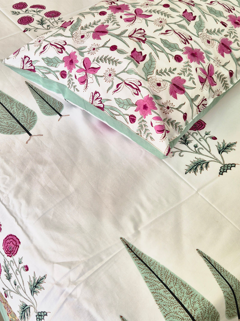 Florence Bloom Hand Blocked Sheet