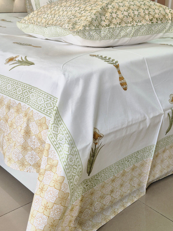 Botanic Bliss - Hand Blocked Sheet