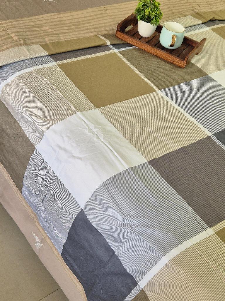 Check and Mate Single Cotton Dohar