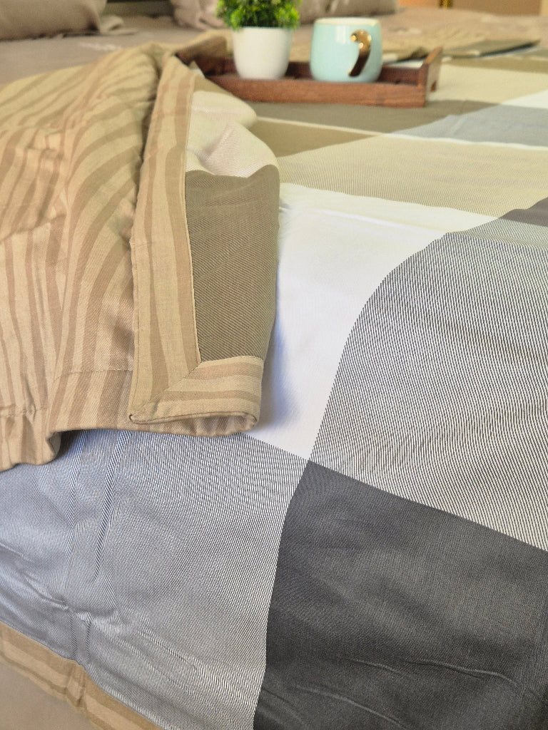 Check and Mate Single Cotton Dohar