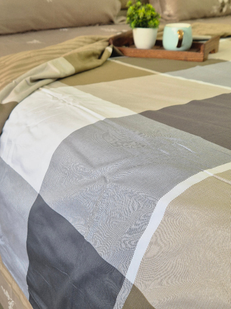 Check and Mate Single Cotton Dohar