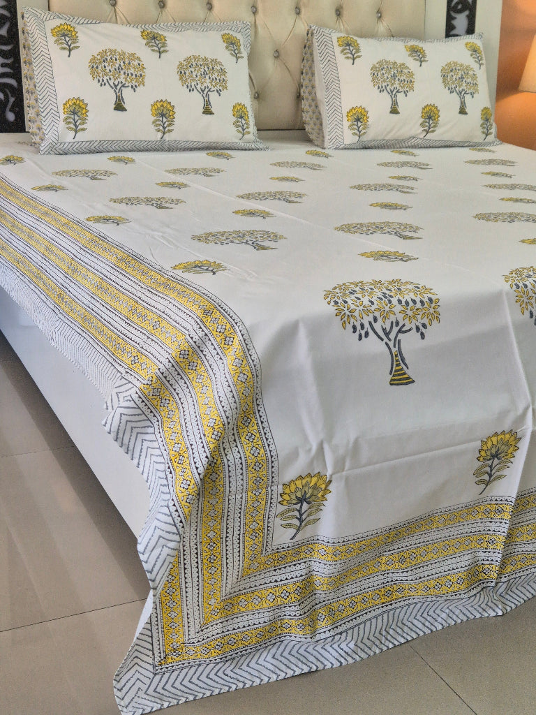 Upvan Hand Blocked Sheet