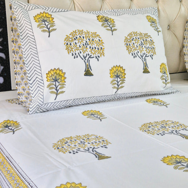 Upvan Hand Blocked Sheet