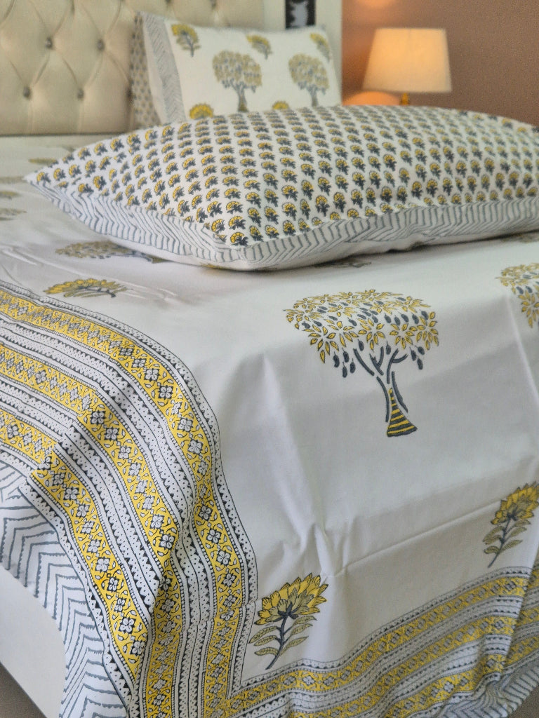 Upvan Hand Blocked Sheet