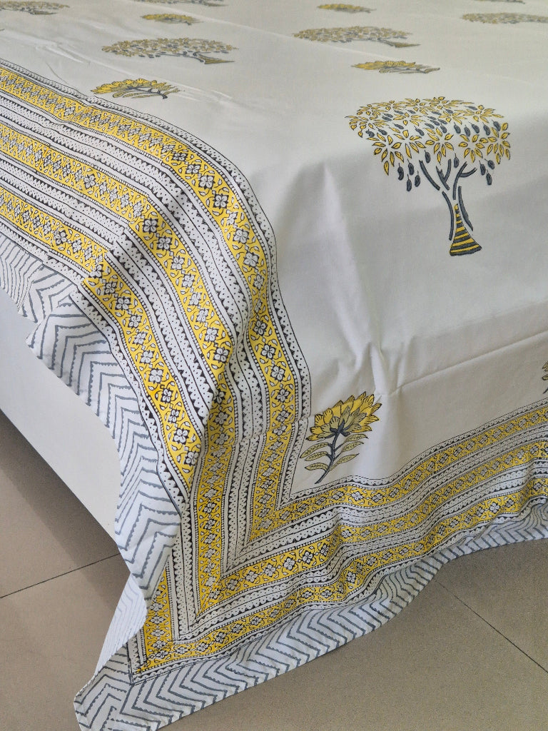 Upvan Hand Blocked Sheet
