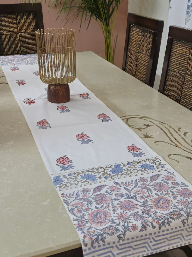 Block and Bloom - Table Runner