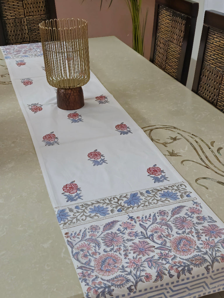 Block and Bloom - Table Runner