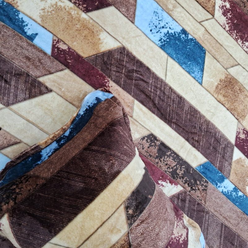 Wooden Charm Warm Bedsheet