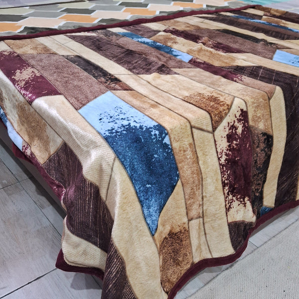 Artistic Pattern Single Warm and Reversible Duvet Cover