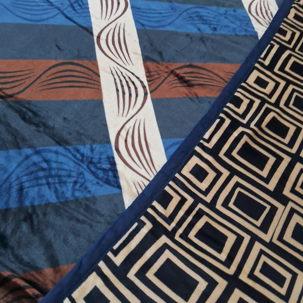 Check Pattern - Single Warm and Reversible Duvet Cover