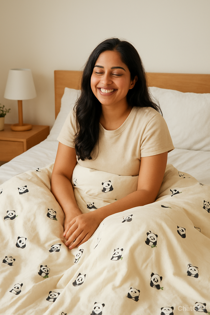 Panda Love Double Comforter