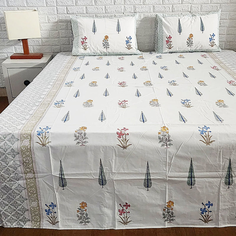 Jaipur Cotton Bedsheet Set - El Tema