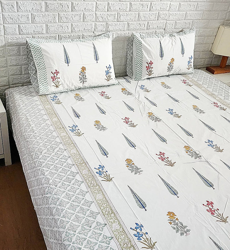 Jaipur Cotton Bedsheet Set - El Tema