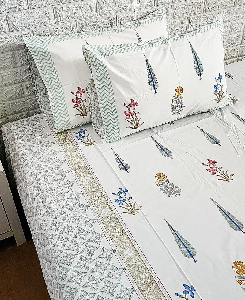 Jaipur Cotton Bedsheet Set - El Tema