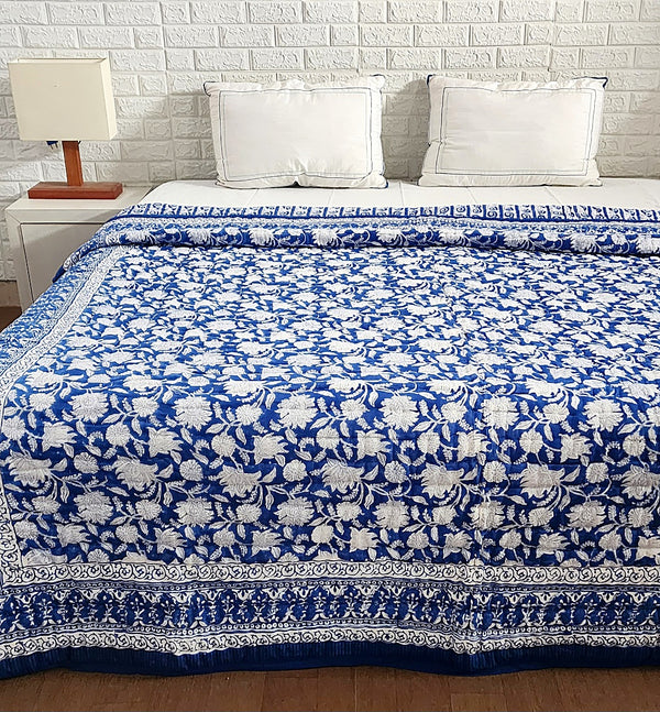 Jaipuri Quilt Double Bed - Jaipur Razai