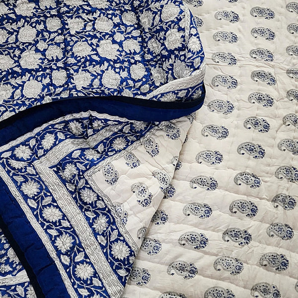 Double Bed Summer Quilt - Jaipuri Quilt