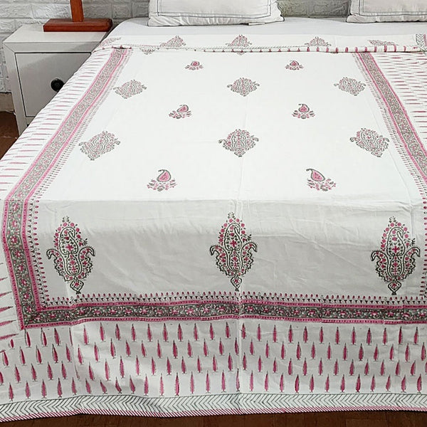 Floral Jaal Single Bed Dohar