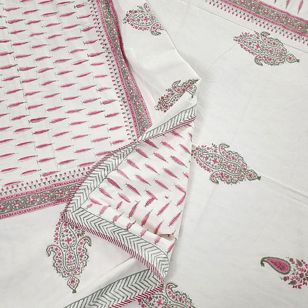 Floral Jaal Single Bed Dohar