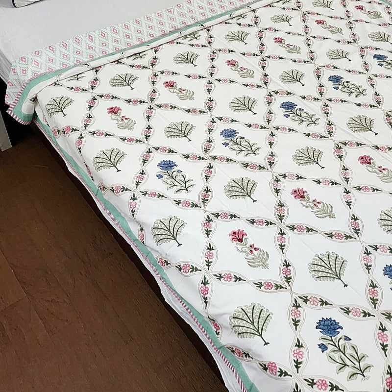 Single Bed Malmal Cotton Dohar - Malmal Charm